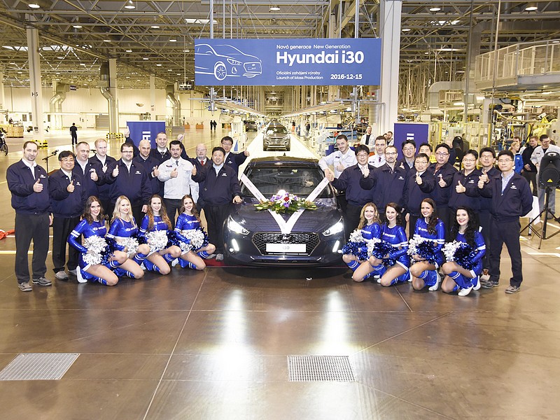 Nošovický závod Hyundai zahájil výrobu i30 3. generace